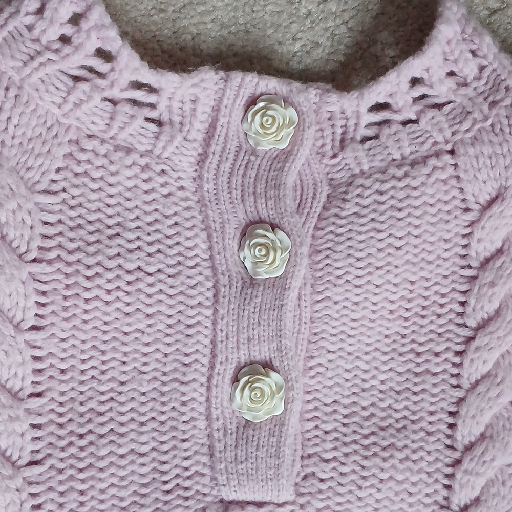 Loveshackfancy Calantha Pullover Sweater Cherry B… - image 7